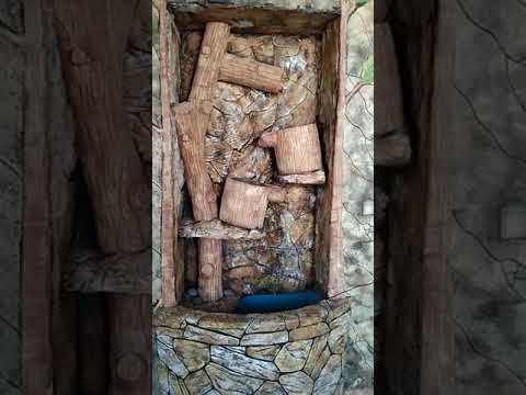 Фонтан из арт бетона своими руками обзор.