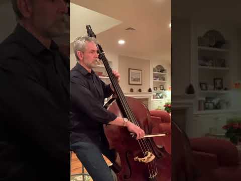 Double bass excerpt (Badinerie) from JS Bach Orchestral Suite No. 2