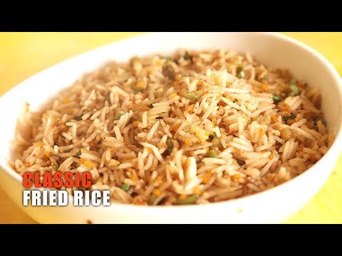How To Make Basic Classic Fried Rice Recipe By Cook Book