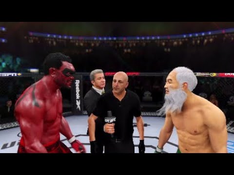 Red Devil vs. Old Bruce Lee - EA Sports UFC 4