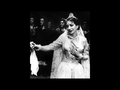 Maria Callas Giuseppe di Stefano Rolando Panerai Lucia di Lammermoor (1955 live, WITH SCORE)