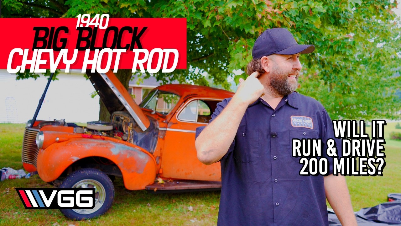 Will This 1940 BIG BLOCK Hot Rod RUN AND DRIVE Home?