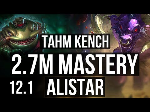 TAHM & Senna vs ALISTAR & Jhin (SUP) | 3/1/19, 2.7M mastery, 400+ games | NA Master | 12.1