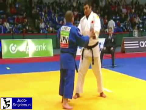 Judo 2009 Hamburg: Muneta (JPN) - Liu (CHN) [+100kg].