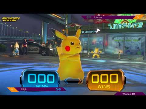 Hojo (Pikachu) Vs. Lemon (Empoleon) Lansing Pokken Hopeful 2 - 8-4-18