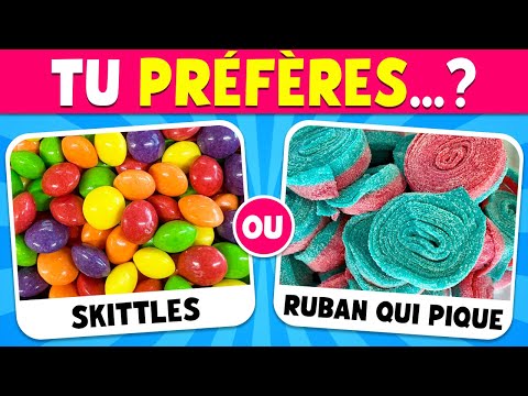 TU PRÉFÈRES...? Spécial BONBONS 🍬🍭🍫 Hero Quiz