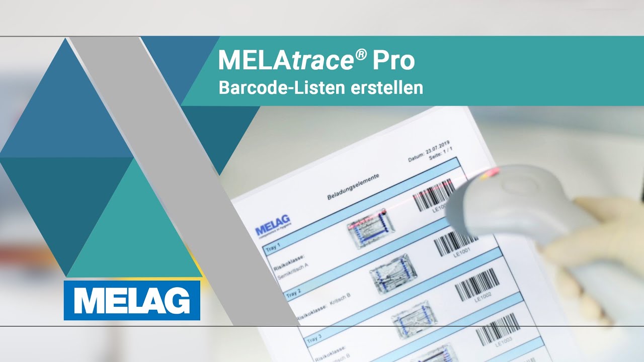MELAtrace Pro Barcode Listen