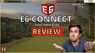 Is E6 CONNECT Worth The Money? 💰  Golf Simulator Review