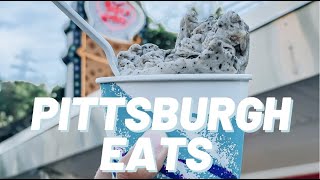 PITTSBURGH EATS PART 1 | ice cream, best breakfast sandwich, new restaurants, & more!!!!