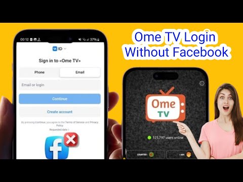 How to login OmeTV without Facebook | Ome TV login with VK