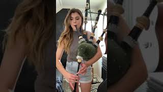 Scotland the Brave on Bagpipes