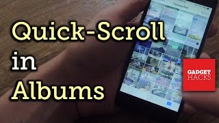 The Trick to Instantly Scrolling to the Bottom of Your iPhone Albums [How-To]