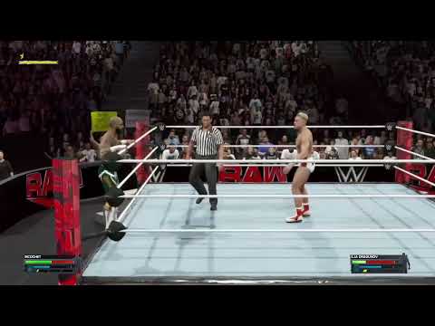 WWE 2K24 - Ricochet vs. Ilja Dragunov — King of the Ring Tournament Match