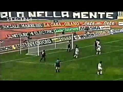 Serie A 1995-1996, day 08 Cagliari - Roma 0-2 (2 Fonseca)