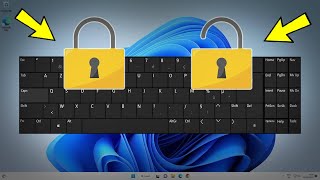 How to Lock & Unlock Keyboard in Windows 11 / 10 / 8 / 7 | Turn On / Off keyboard lock 🔒 / 🔓 ⌨️✅