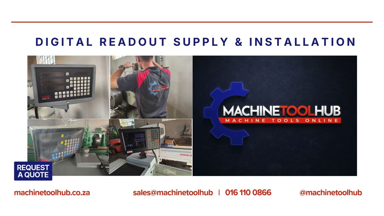 Digital Readout Supply & Installation | Machine Tool Hub