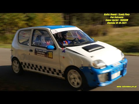 Kalisz Dawid / Szudy Piotr - Fiat Seicento - Super Sprint+ TARGUM Niwiska 10-10-2021