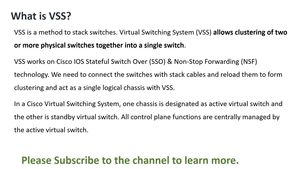 What is Virtual Switching System