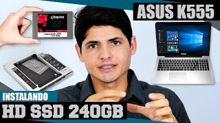 Video thumbnail for Notebook ASUS K555LB || Como Instalar o SSD by Gesiel Taveira