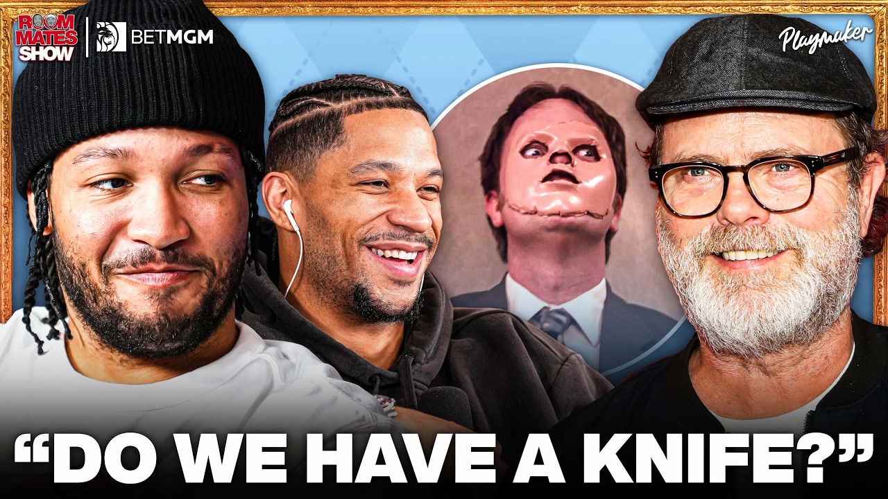 Josh Hart Recreates The Office's Most Iconic Scene 😭 | Is Rainn Wilson Joining the DC Universe?