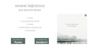 Several Definitions - Alone (Hatzler Remix) [Stil vor Talent]