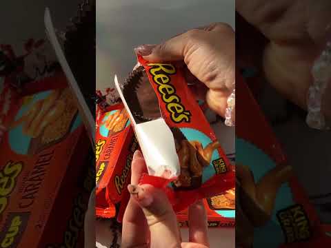 NEW Reese's Big Cup with Caramel - ASMR UNBOXING #gifted