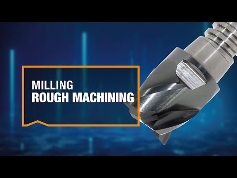 Schruppfräsen von GGG40 | CPMill-Uni-HPC | Milling | Fräsen | MAPAL Dr. Kress KG