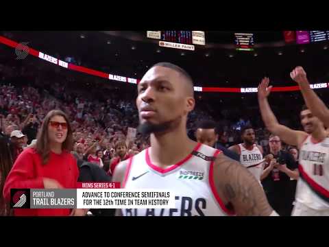Damian Lillard sinks logo buzzer beater to win series vs. Oklahoma City