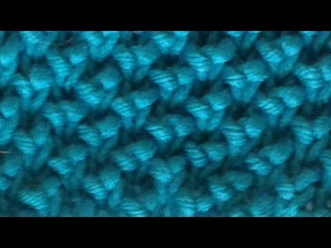 Knitting pearl brioche - with yarn-over technique - brioche pattern - knitting pattern