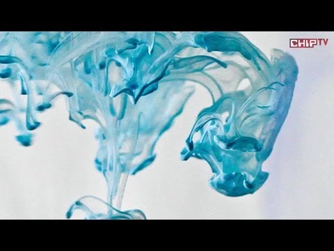 Farbspuren im Wasser - Makro-Foto-Workshop deutsch | CHIP