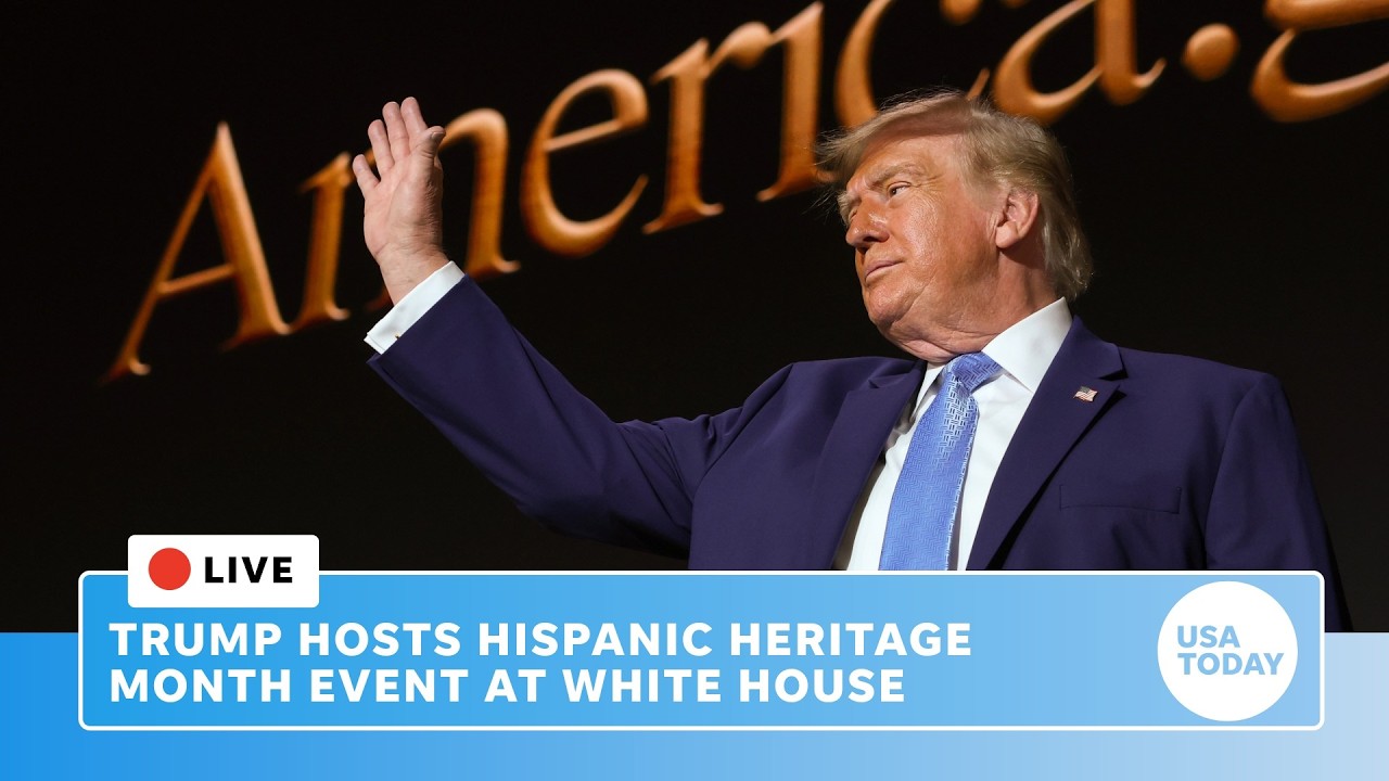 Live: Trump hosts Hispanic Heritage Month event at the White House