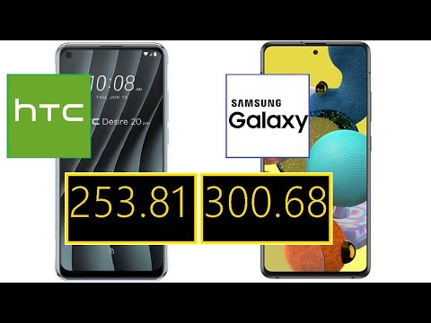 HTC Desire 20 Pro vs Samsung Galaxy A51