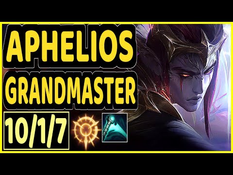 AFM (APHELIOS) - 10/1/7 KDA GAMEPLAY - EUW Ranked GRANDMASTER