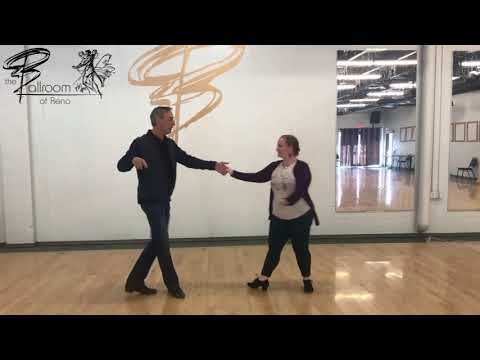West Coast swing Reno Foot Work Como #3 at Ballroom of Reno intermediate class