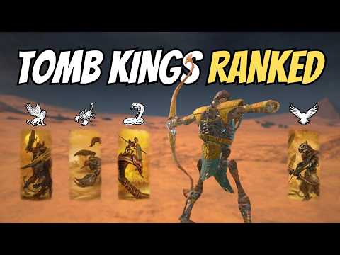 Which is the BEST Construct? Tomb Kings Units Ranked! | Total War Warhammer 3