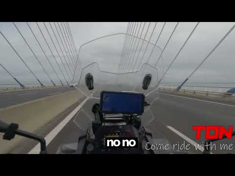 Andar de moto - atravessar Lisboa