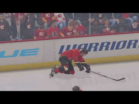 Flames Joel Otto Leaves The Game After Double Hit