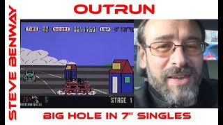 Out Run on Commodore 64 / That big hole in 7" singles.