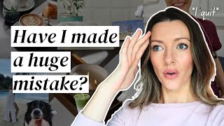 I quit being a DOCTOR to become a life coach (seriously)