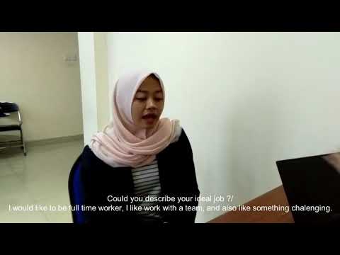 Job Interview By Fathimatu Adilah (0917012481)