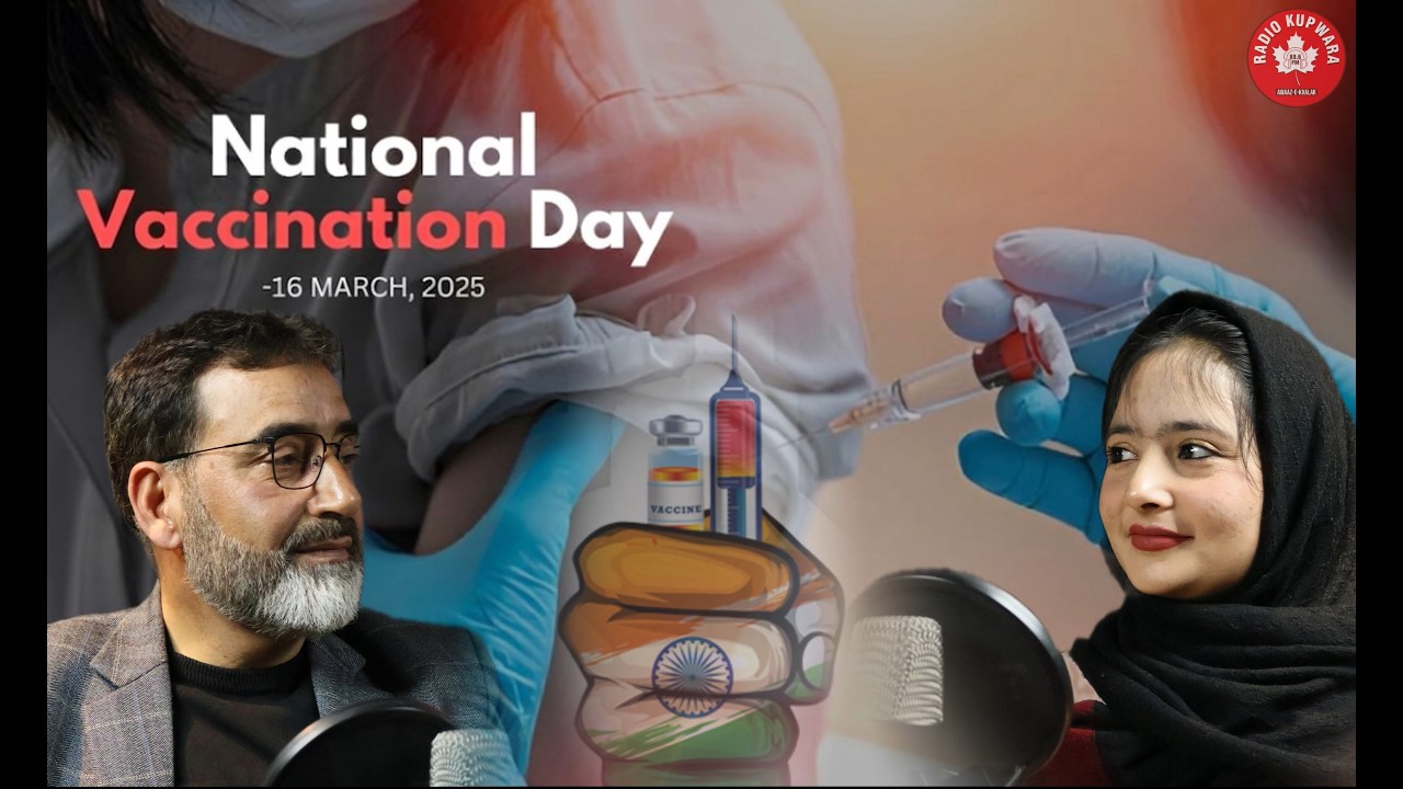 A PODCAST ON NATIONAL VACCINATION DAY WITH DR MANZOOR