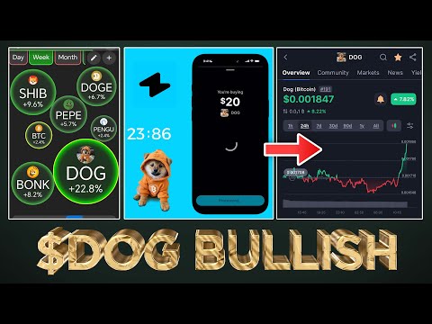 $DOG Top Meme Gainer & Now Available on Zap App ⚡️