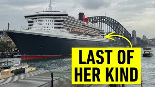The world’s last Ocean Liner arrives in Sydney | Why Queen Mary 2 is the LAST of her kind? 