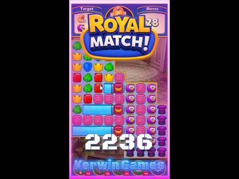 Royal Match Level 2236 - No Boosters Gameplay