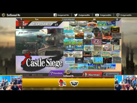OGMx BiWeeklies v3 - Smash bros for Wii U - Losers Semifinals - Tun(Zero Suit Samus) vs JM(Luigi)