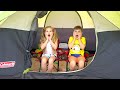 Diana And Roma 24 Hours Overnight In A Tent Challenge
