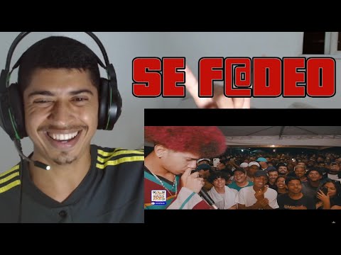 Vitor REACT - (PEGOU FOGO) JHONY X BRENNUZ | SEGUNDA FASE | 317ª Batalha da Aldeia