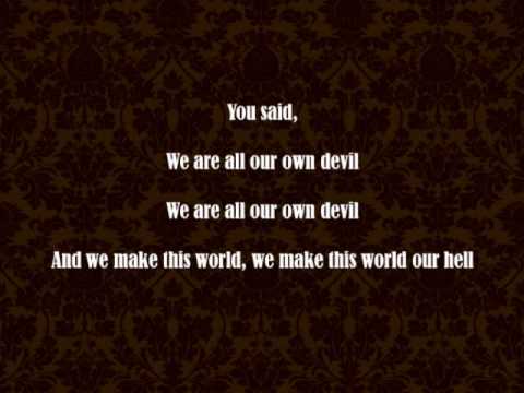 Company of Thieves - Oscar Wilde w/ Lyrics