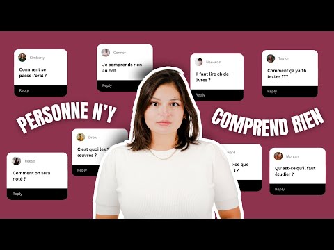 FRENCH BAC 2026 (general and technical): explanation of the program and tests