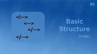 Download the video "HTML Basic Structure || Learn With Me !!"